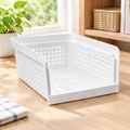 Open-Front Stackable Storage Bin