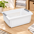 Large Stackable Storage Basket