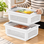 Large Stackable Storage Basket