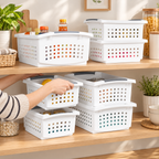 Large Stackable Storage Basket