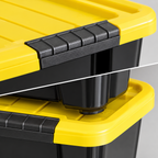 94QT Stackable Storage Bins 3-Pack