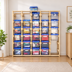 72QT Clear Latching Storage Bin