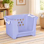 Large Open-Front Storage Basket